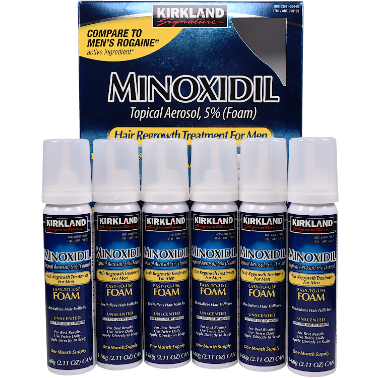 Kirkland Minoxidil Foam - Na mesiacov | Plushair.sk