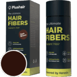 Plushair HAIR FIBERS vlasové vlákna - tmavo hnedé