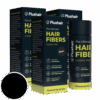 SET 3 balenia Plushair HAIR FIBERS vlasové vlákna - čierna