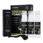 SET Plushair Minoxidil pena – Na 3 mesiace + Dermaroller Plushair